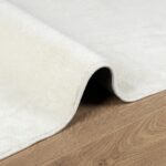 Tapis OVIEDO à poils courts crème 240x340 cm – Image 4