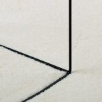 Tapis OVIEDO à poils courts crème Ø 160 cm – Image 6