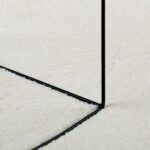 Tapis OVIEDO à poils courts crème Ø 200 cm – Image 6