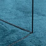 Tapis OVIEDO à poils courts turquoise Ø 200 cm – Image 6