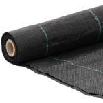 Membrane anti-mauvaises herbes noir 1x5 m PP – Image 2