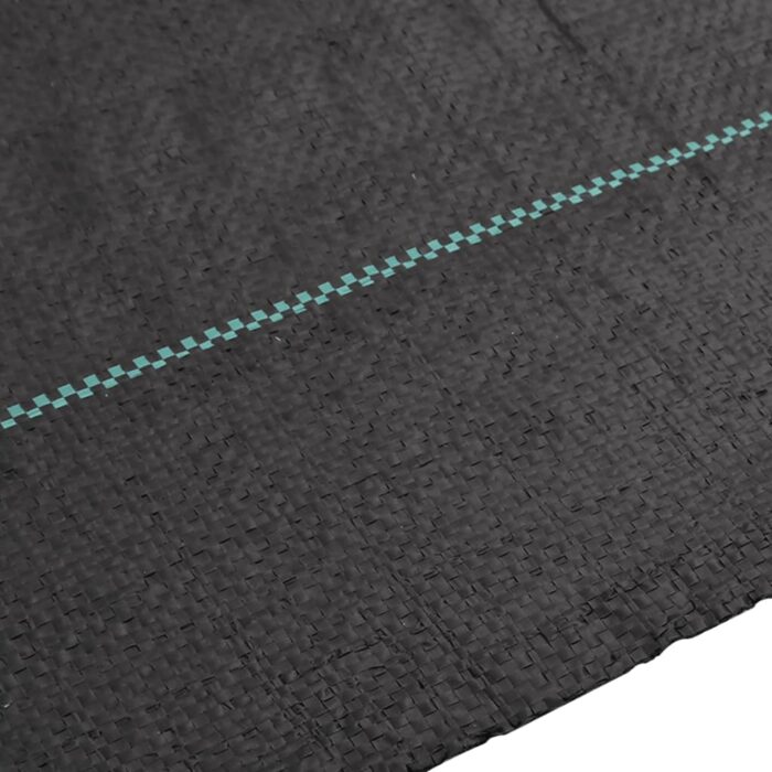 Membrane anti-mauvaises herbes noir 1x5 m PP – Image 3