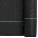 Membrane anti-mauvaises herbes noir 1x5 m PP – Image 5