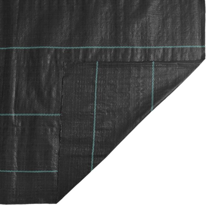 Membrane anti-mauvaises herbes noir 1x5 m PP – Image 6