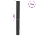 Membrane anti-mauvaises herbes noir 1x5 m PP – Image 7