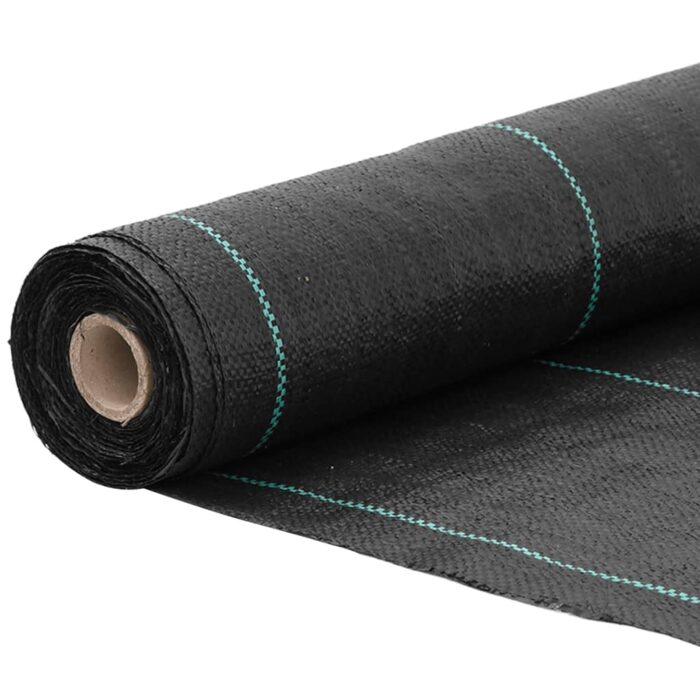 Membrane anti-mauvaises herbes noir 1,5x5 m PP – Image 2