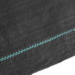 Membrane anti-mauvaises herbes noir 1,5x5 m PP – Image 3