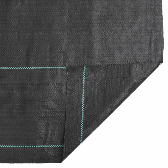 Membrane anti-mauvaises herbes noir 1,5x5 m PP – Image 6