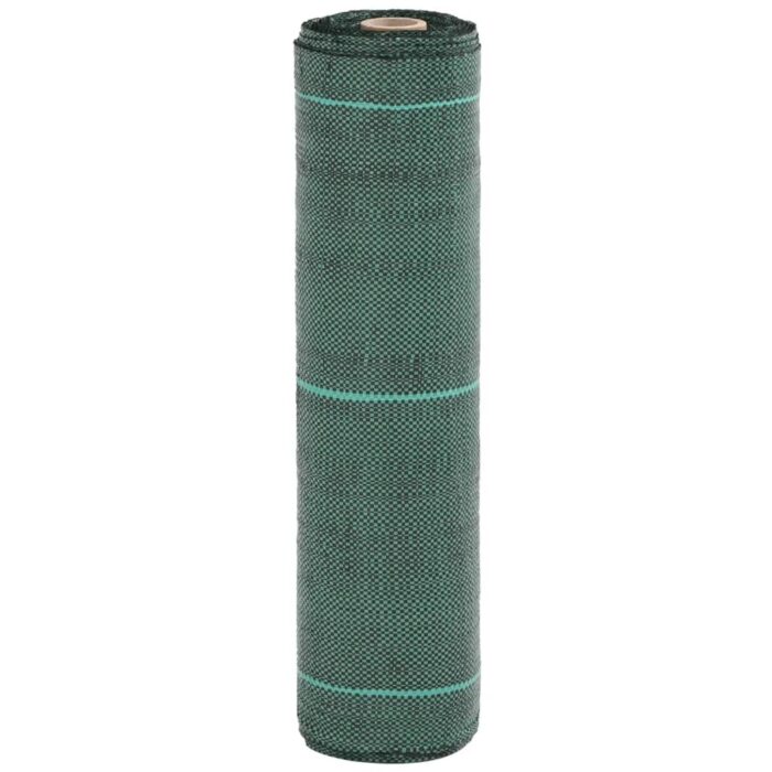 Membrane anti-mauvaises herbes vert 0,5x5 m PP – Image 1