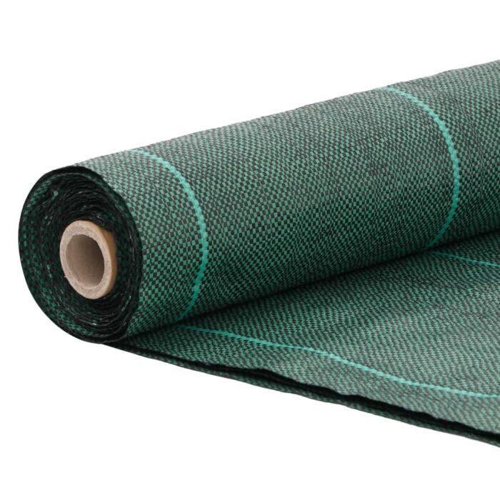 Membrane anti-mauvaises herbes vert 0,5x5 m PP – Image 2