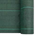 Membrane anti-mauvaises herbes vert 1x5 m PP – Image 3