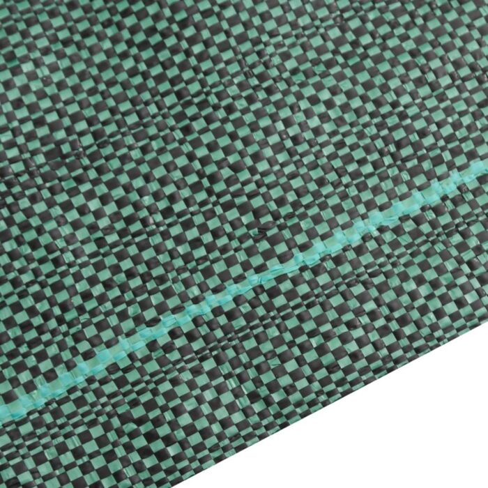 Membrane anti-mauvaises herbes vert 1x5 m PP – Image 5