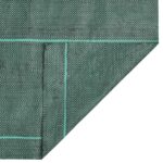 Membrane anti-mauvaises herbes vert 1,5x5 m PP – Image 4