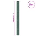 Membrane anti-mauvaises herbes vert 1,5x5 m PP – Image 7