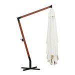 Parasol 300 x 400 cm Blanc – Image 2