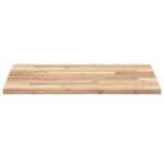 Dessus de table carré 60x60x2 cm bois massif d'acacia – Image 2