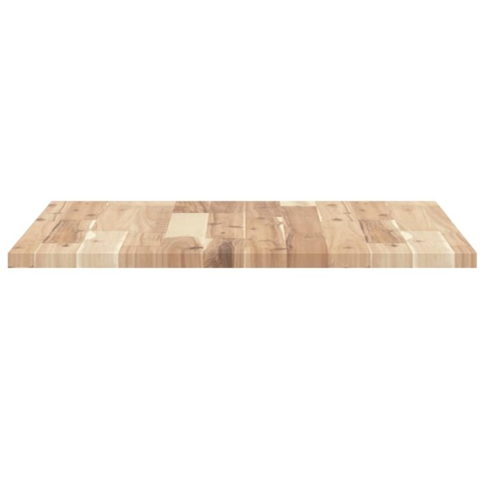 Dessus de table carré 60x60x2 cm bois massif d'acacia – Image 4