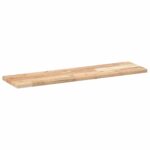 Dessus de table 80x20x2 cm rectangulaire bois massif d'acacia – Image 5
