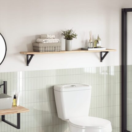 Dessus de table 120x20x2 cm rectangulaire bois massif d'acacia