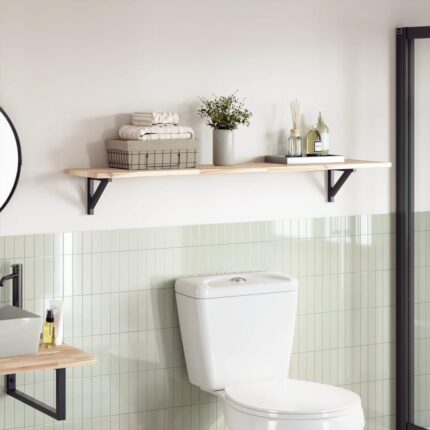 Dessus de table 140x30x2 cm rectangulaire bois massif d'acacia