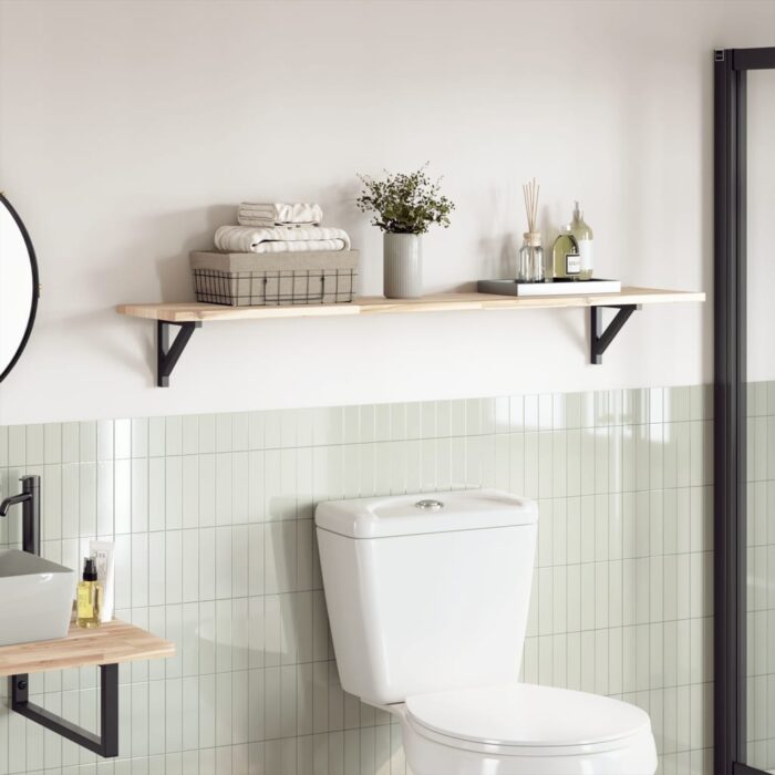 Dessus de table 160x30x2 cm rectangulaire bois massif d'acacia – Image 1