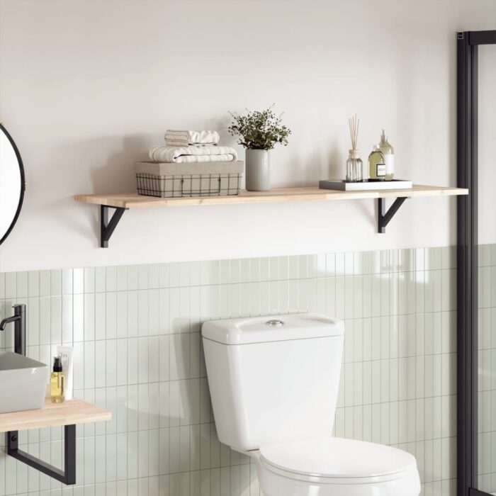 Dessus de table 160x40x2 cm rectangulaire bois massif d'acacia – Image 1