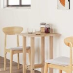 Dessus de table rectangulaire 60x50x2 cm bois massif d'acacia – Image 2