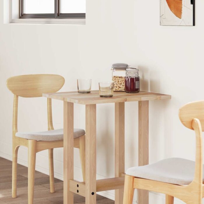 Dessus de table rectangulaire 60x50x2 cm bois massif d'acacia – Image 2