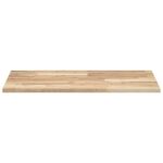 Dessus de table rectangulaire 80x50x2 cm bois massif d'acacia – Image 3