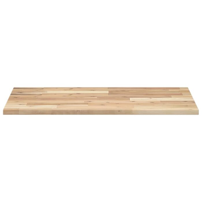 Dessus de table rectangulaire 80x50x2 cm bois massif d'acacia – Image 3