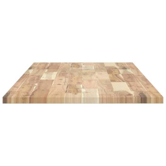 Dessus de table rectangulaire 140x50x2 cm bois massif d'acacia – Image 4