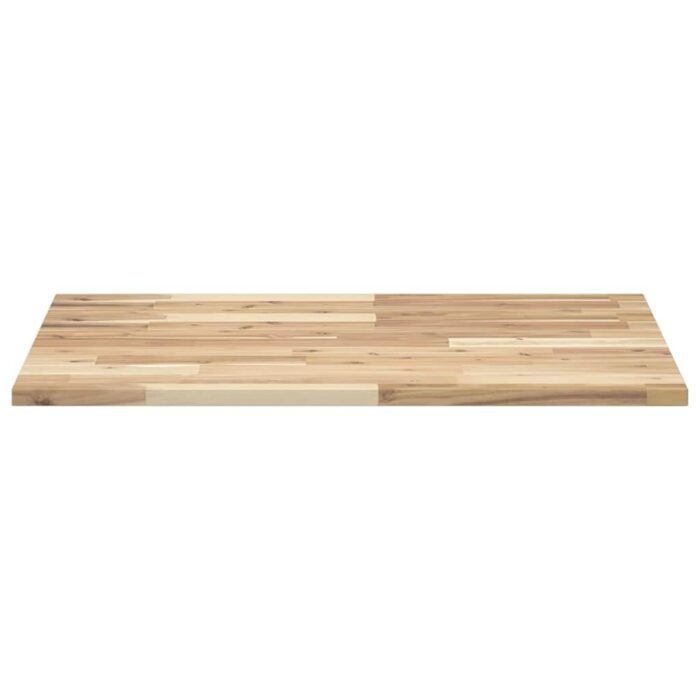 Dessus de table rectangulaire 80x60x2 cm bois massif d'acacia – Image 3