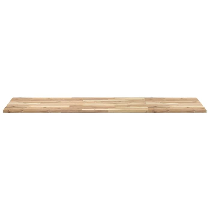 Dessus de table rectangulaire 120x60x2 cm bois massif d'acacia – Image 3