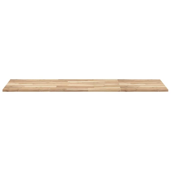 Dessus de table rectangulaire 140x60x2 cm bois massif d'acacia – Image 3