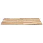 Dessus de table rectangulaire 100x70x2 cm bois massif d'acacia – Image 3