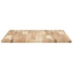 Dessus de table rectangulaire 120x70x2 cm bois massif d'acacia – Image 5