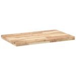 Dessus de table rectangulaire 100x50x4 cm bois massif d'acacia – Image 4
