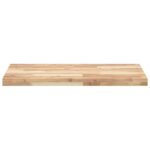 Dessus de table rectangulaire 140x50x4 cm bois massif d'acacia – Image 3