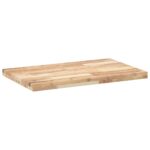Dessus de table rectangulaire 140x50x4 cm bois massif d'acacia – Image 6