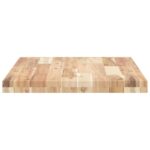 Dessus de table rectangulaire 160x50x4 cm bois massif d'acacia – Image 5