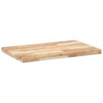 Dessus de table rectangulaire 160x50x4 cm bois massif d'acacia – Image 6