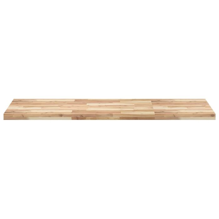 Dessus de table rectangulaire 120x60x4 cm bois massif d'acacia – Image 3