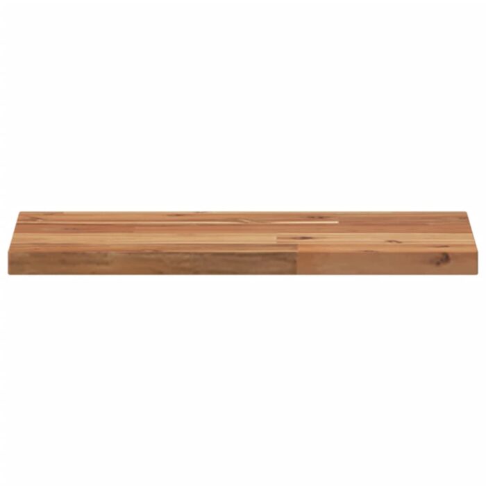 Dessus de table rectangulaire 60x20x2 cm bois massif d'acacia – Image 2