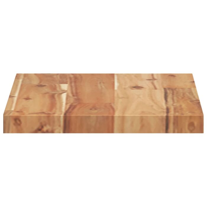 Dessus de table rectangulaire 60x20x2 cm bois massif d'acacia – Image 4