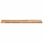Dessus de table rectangulaire 80x20x2 cm bois massif d'acacia – Image 2