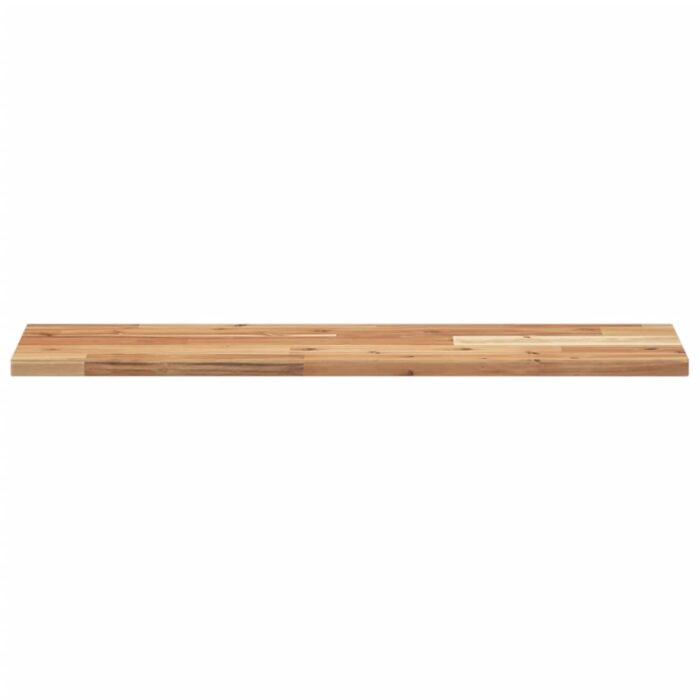 Dessus de table rectangulaire 80x20x2 cm bois massif d'acacia – Image 2
