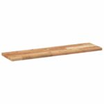 Dessus de table rectangulaire 80x20x2 cm bois massif d'acacia – Image 5