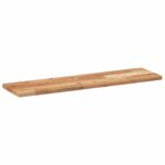 Dessus de table rectangulaire 100x20x2 cm bois massif d'acacia – Image 3