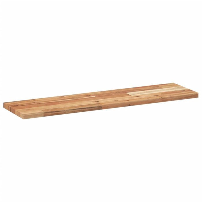 Dessus de table rectangulaire 100x20x2 cm bois massif d'acacia – Image 3