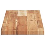 Dessus de table rectangulaire 100x20x2 cm bois massif d'acacia – Image 4